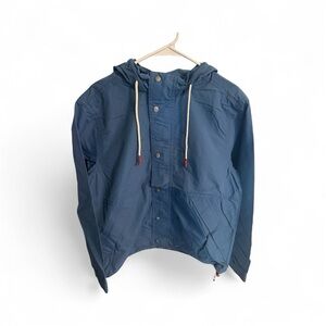 NEW SIZE Medium Goodfellow & Co Water & Wind Resistant Blue Jacket